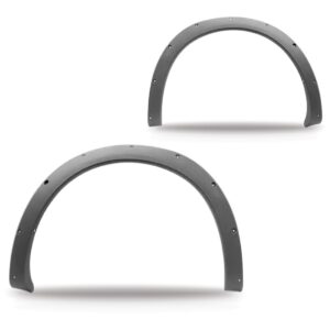 Par Alargador Vão Roda Dianteiro Uno Way 2004 A 2010 Cinza