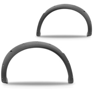 Par Alargador Vão Roda Traseiro Uno Way 2004 A 2010 Cinza