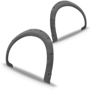 Par Alargador Vão Roda Traseiro Uno Way 2004 A 2010 Cinza