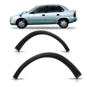 Par Alargador Vão Roda Dianteiro Corsa Classic 1994 A 2009