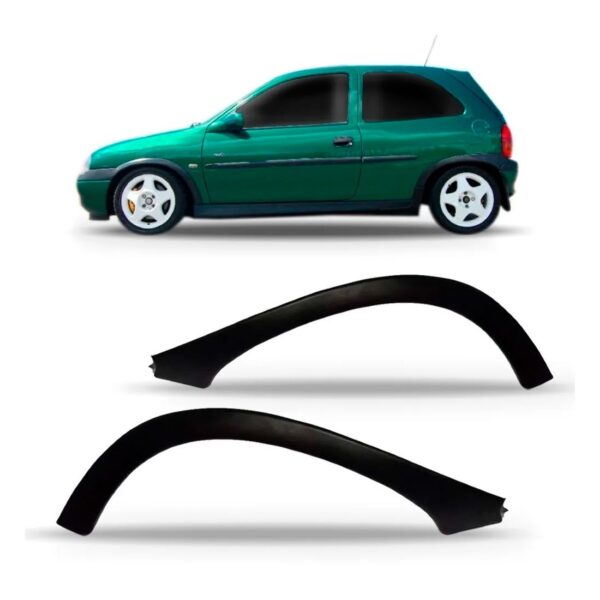 Par Alargador Vão Roda Traseiro Corsa Hatch 1994/2002 Oferta