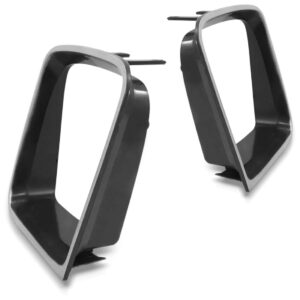 Par Aro Moldura Farol Chevette 1981 A 1982 Preto C/ Garantia