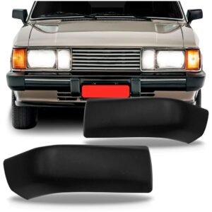 Par Polaina Parachoque Dianteiro Opala 1985 86/1992 Cinza