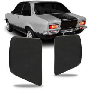 Par Polaina Ponteira Parachoque Traseiro Chevette 1972/1982