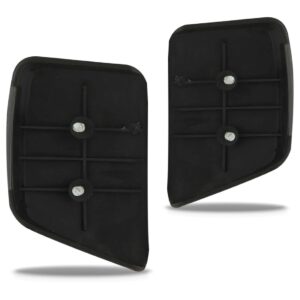 Par Polaina Ponteira Parachoque Traseiro Chevette 1972/1982