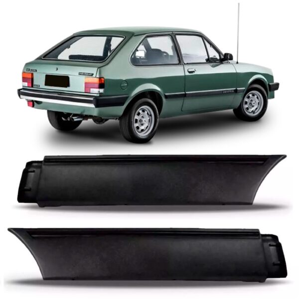 Par Ponteira Do Parachoque Traseiro Chevette 1984 A 1994