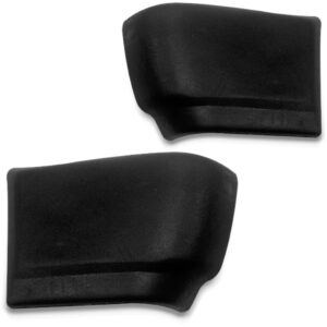 Par Ponteira Parachoque Traseiro D20 1985 86/99 Preto Oferta