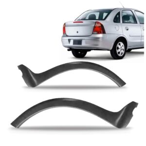 Par Alargador Vão Roda Traseiro Corsa Sedan 2003 A 2011