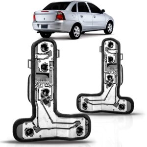 Par Circuito Sinaleira Traseira Corsa 2000 2001 Á 2009 4p