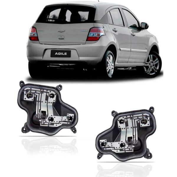 Par Placa Circuito Sinaleira Traseira Agile 2010/2014 Oferta