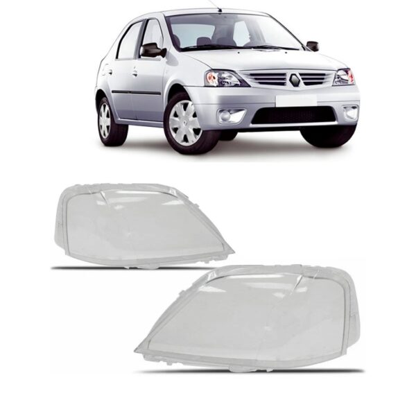 Par Lente Farol Logan 2007 2008 2009