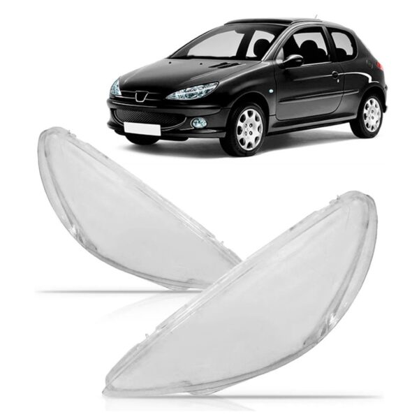 Par Lente Farol Peugeot 206 2004 A 2011 Liso