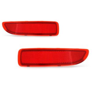 Par Refletor Parachoque Traseiro Corsa Hatch 03 A 09 Rubi Vermelho