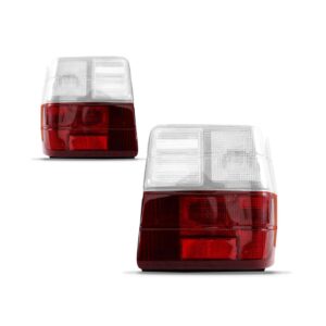 Par Sinaleira Traseira Uno 1985 86 87 A 03 Plastico Bicolor