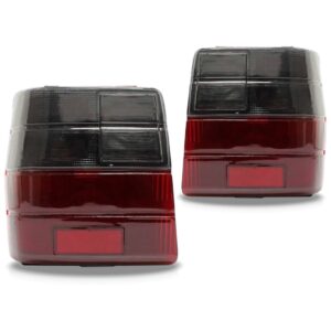 Par Lente Lanterna Traseira Uno 1984 A 2003 Fume Acrílico Fumê