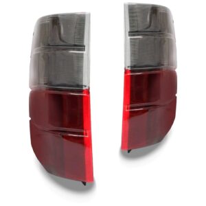 Par Lente Lanterna Traseira Uno 1984 A 2003 Fume Acrílico Fumê