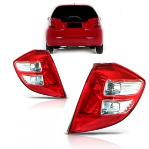 Par Lanterna Traseira Fit 2009 2010 2011 2012 Esquerdo