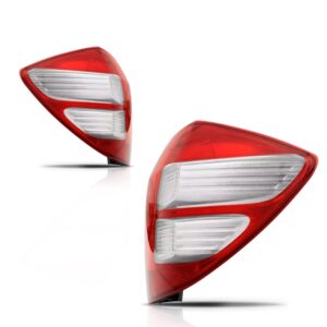 Par Lanterna Traseira Fit 2009 2010 2011 2012 Esquerdo