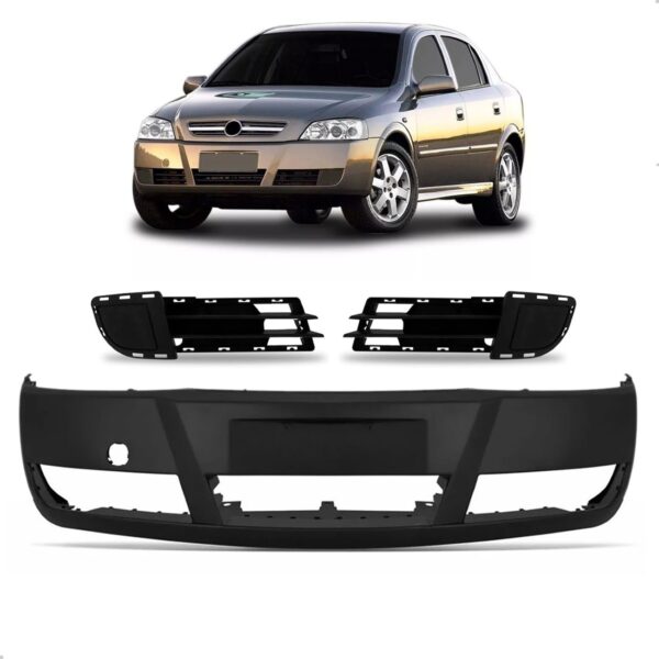 Envolvente Astra 2003 A 2012 Com Tela Sem Furo Milha Preto