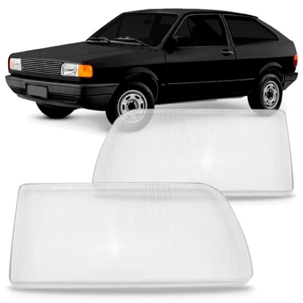 Par De Lente Farol Para Volkswagen Gol 1991 1992 1993 1994
