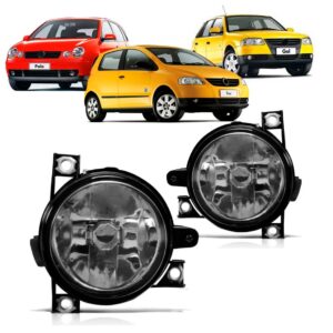 Par Farol Milha Auxiliar Gol Polo Fox G4 2004 05 06 07 2008