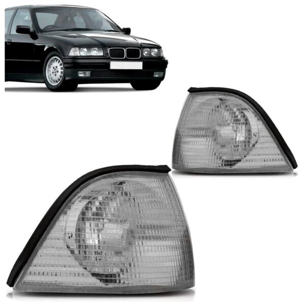 Par Pisca Seta Bmw S3 2 Portas 1991 92 93 94 A 1997 Cristal