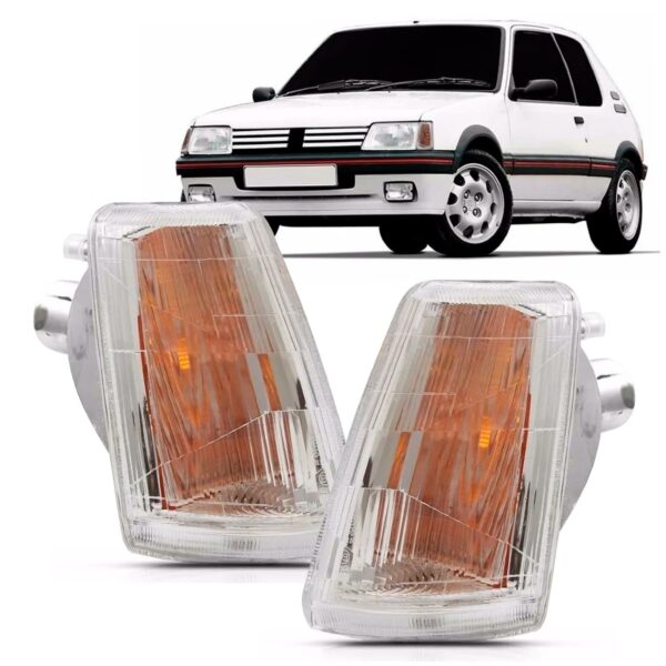 Par Sinaleira Seta Peugeot 205 1990 1991 1992 1993 1994