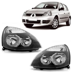 Par Farol Clio 2003 2004 2005 2006 2007 2008 A 2012 Preto