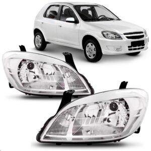 Par Farol Celta Prisma 2007 2008 2009 2010 A 2012 Cromado