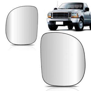 Par Lente Retrovisor Ford F250 1999 00 01 02 03 04