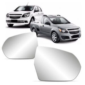 Par Lente Espelho Retrovisor Agile Montana 2010 11 12 2014