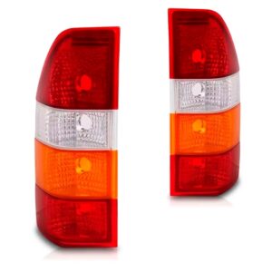 Par Lanterna Traseira Sprinter 1995 A 2002 Tricolor Furgão Tricolor