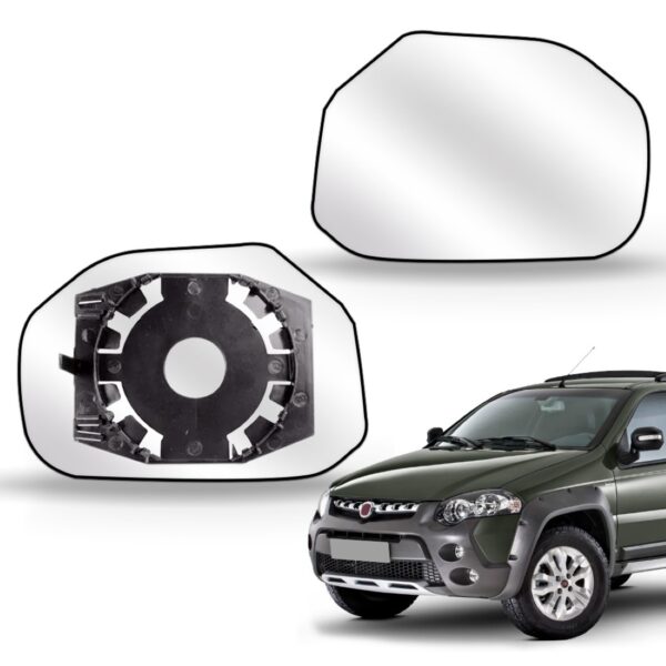 Par Lente Retrovisor Palio Weekend Strada Ideia Adventure