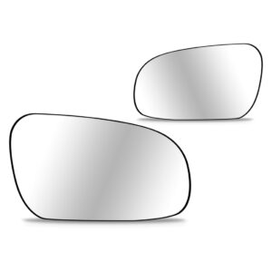 Par Lente Espelho Retrovisor Fox 2003 2004 2005 06 07 2008