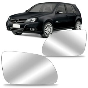 Par Lente Retrovisor Golf 2007 2008 2009 2010 2011 2012