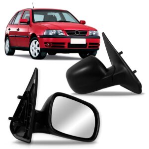 Par Retrovisor Gol G3 City 4 Portas 1999 A 2003 Sem Controle