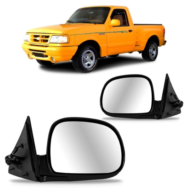 Jogo Retrovisor S10 1995 1996 1997 1998 1999 2000 Elétrico