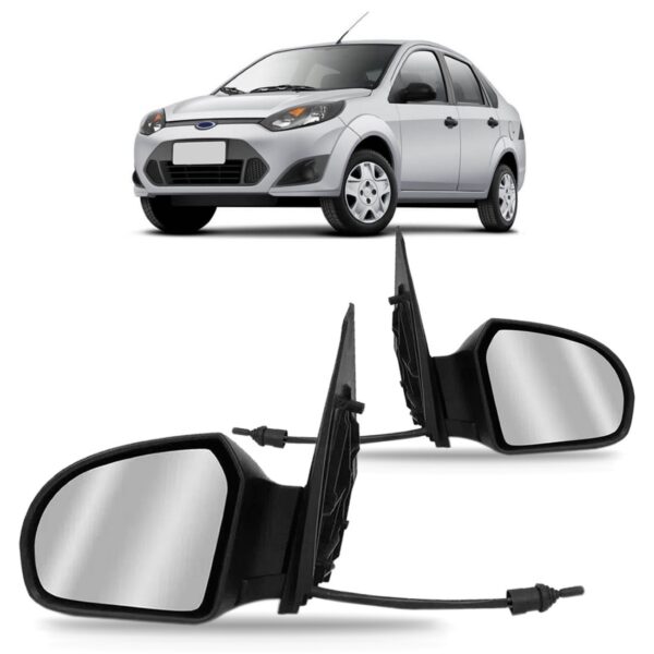 Par Retrovisor Fiesta 03 04 05 06 07/12 Com Controle Oferta