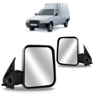 Par Retrovisor Fiorino 1997 98 99 00 01 02 04 05 A 2010 Fixo