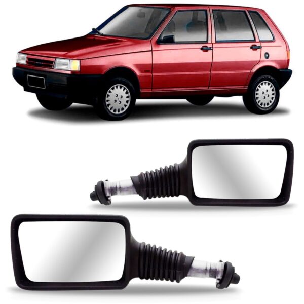 Par Retrovisor Uno Elx 1994 A 1995 Fixo