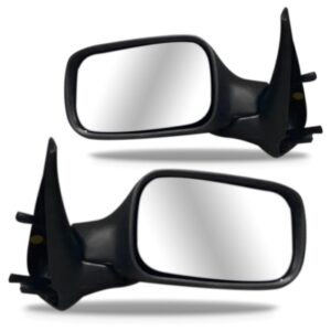 Par Retrovisor Uno Fire 2 Portas 2005 A 2010 Sem Controle