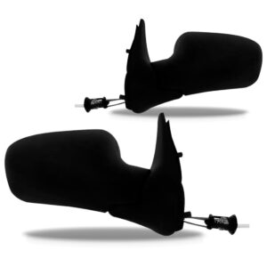 Par Retrovisor Uno Fire 4 Portas 2001 A 2004 Com Controle