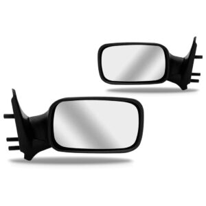 Par Retrovisor Uno Fire 4 Portas 2001 02 A 2004 Sem Controle
