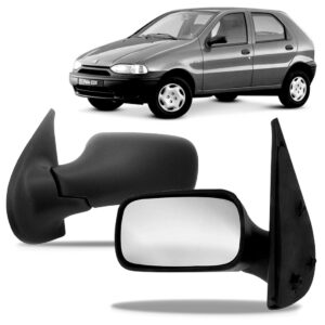 Par Retrovisor Palio 1996 A 2000 S/controle Regulagem Manual