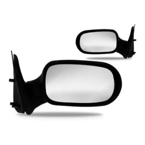 Par Retrovisor Uno Fire Flex 2 Portas 04 A 2013 Sem Controle