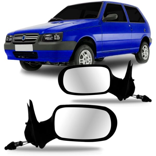 Par Retrovisor Uno Economy 2pts 2010 A 2011