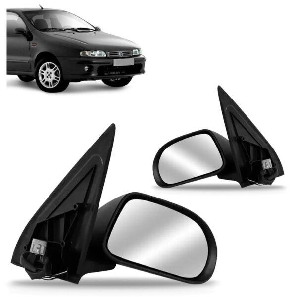 Par Retrovisor Marea Brava 1998 99 00 01 02 A 2007 Elétríco