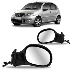 Par Retrovisor C3 2003 2004 2005 2006 2007 2008 Elétrico