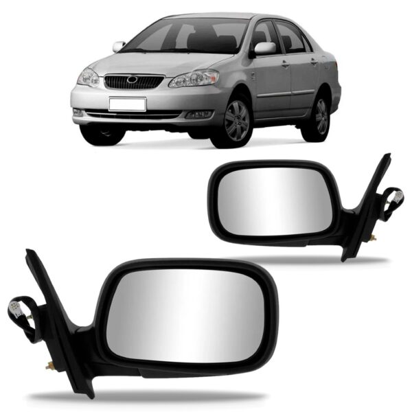 Par Retrovisor Corolla 2003 2004 2005 2006 2007 Elétrico