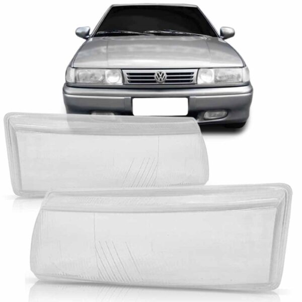 Par Lente Vidro Farol Pointer Logus 93 94 95 96 97 C/ Milha